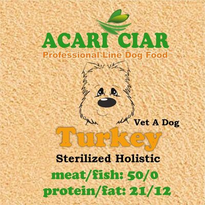 Корм Vet A`Dog Sterilized Turkey