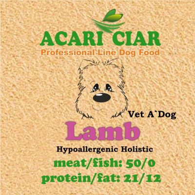 Корм Vet A`Dog Hypoallergenic Lamb