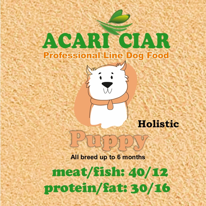 Корм для собак Puppy Holistic - Эко корм для собак и кошек - Acari Ciar ...